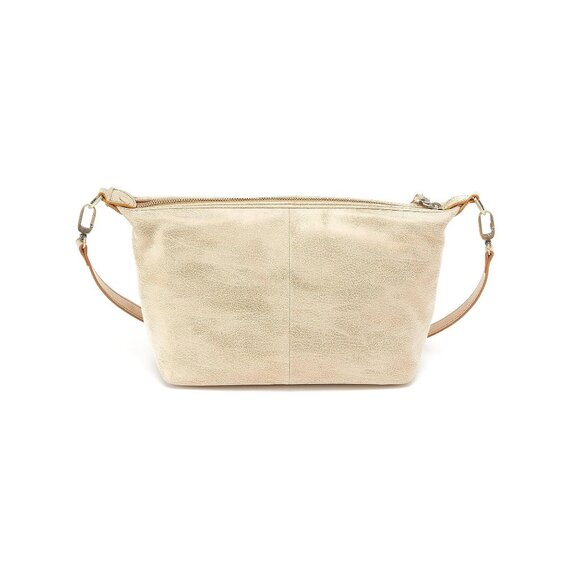 HOBO 🎄🎁 Kirby Crossbody Gold Leaf One Size Womens Bag Purse - Picture 2 of 13